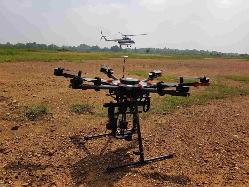 Các công nghệ uav trong trắc địa