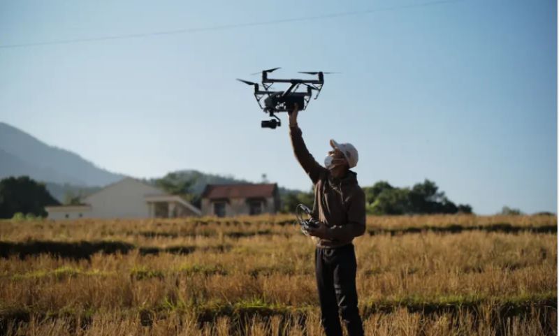 Các công nghệ uav trong trắc địa